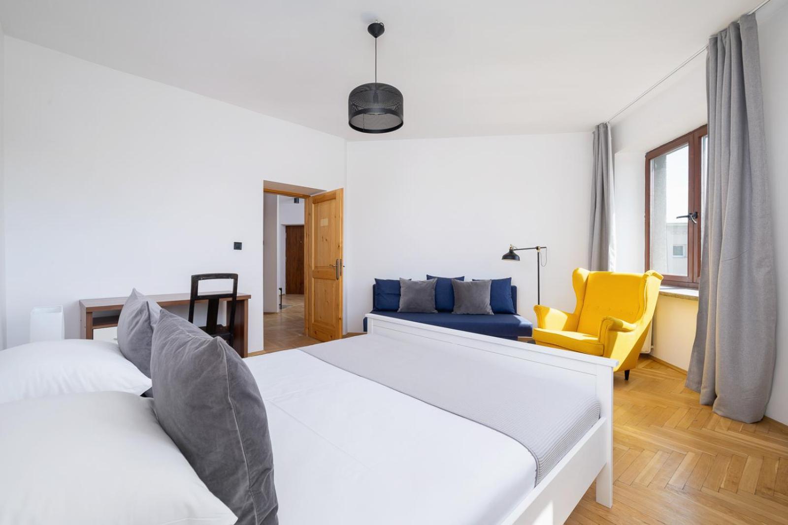 3 Bedroom Apartment-Aleja Daszynskiego- Grzegorzki Krakow Luaran gambar